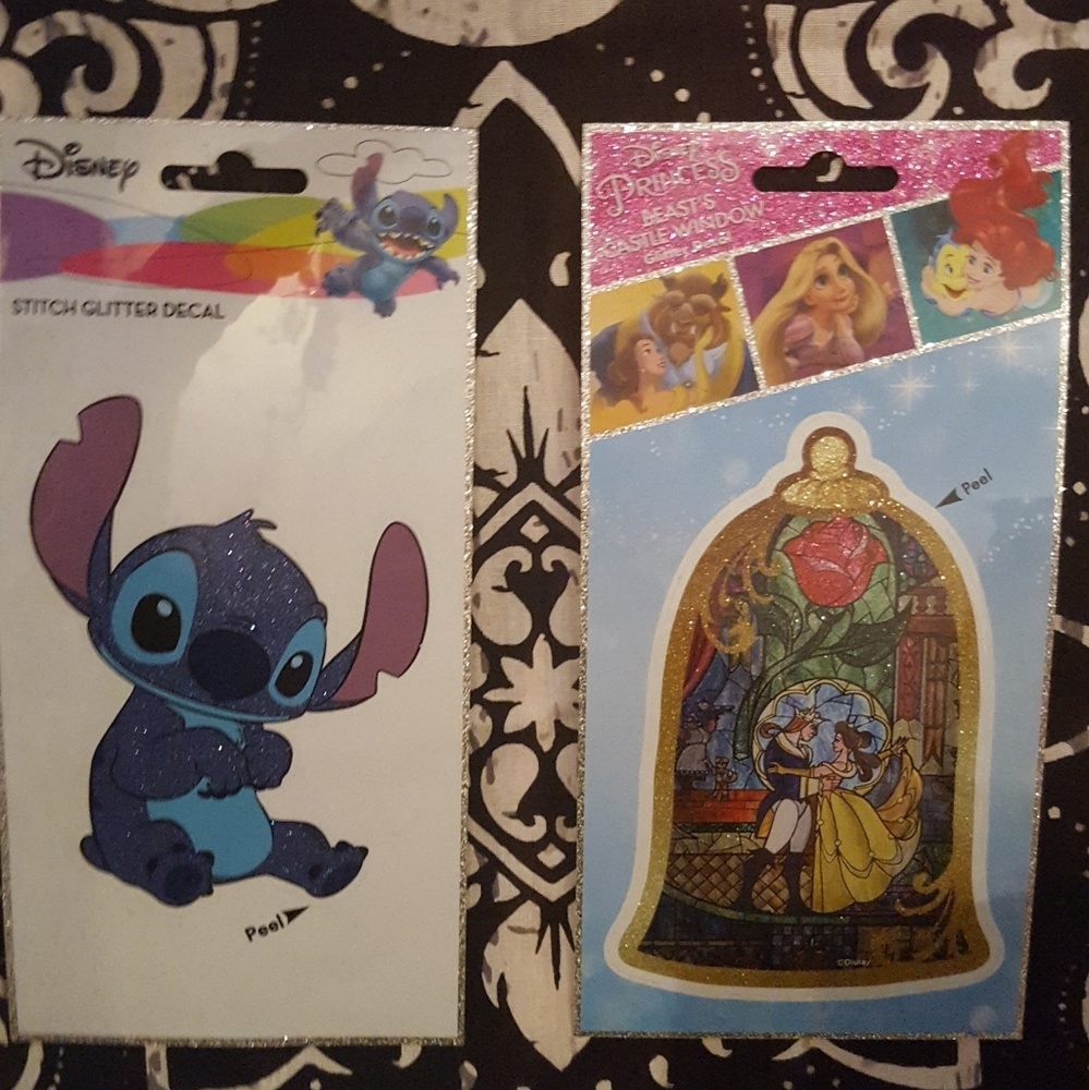 Jumbo Glitter Decals